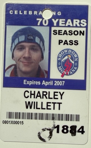 Charley Willett’s 2006-07 season pass
