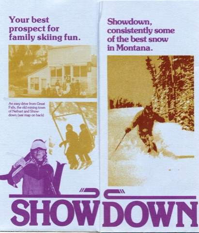 Strike It Rich at Showdown · Trail map and area brochure — page 1 of 5