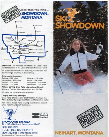 The Best-Kept Secret in Montana · Trail map and area brochure — page 1 of 5