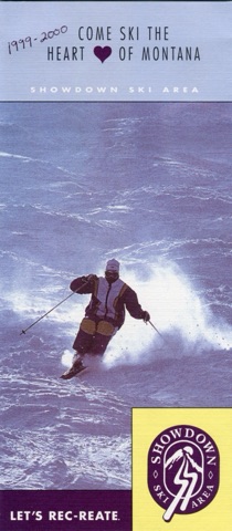 Come Ski the Heart of Montana · Trail map and area brochure — page 1 of 5